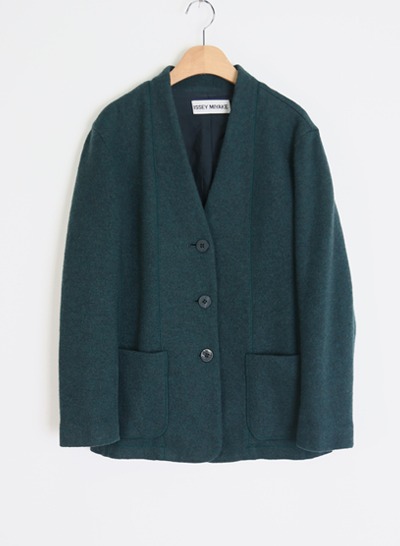 (Made in JAPAN) ISSEY MIYAKE wool jacket